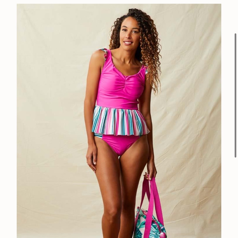 NWT Matilda Jane Sunrise Swim set ruffle top and bottoms - Picture 8 of 10
